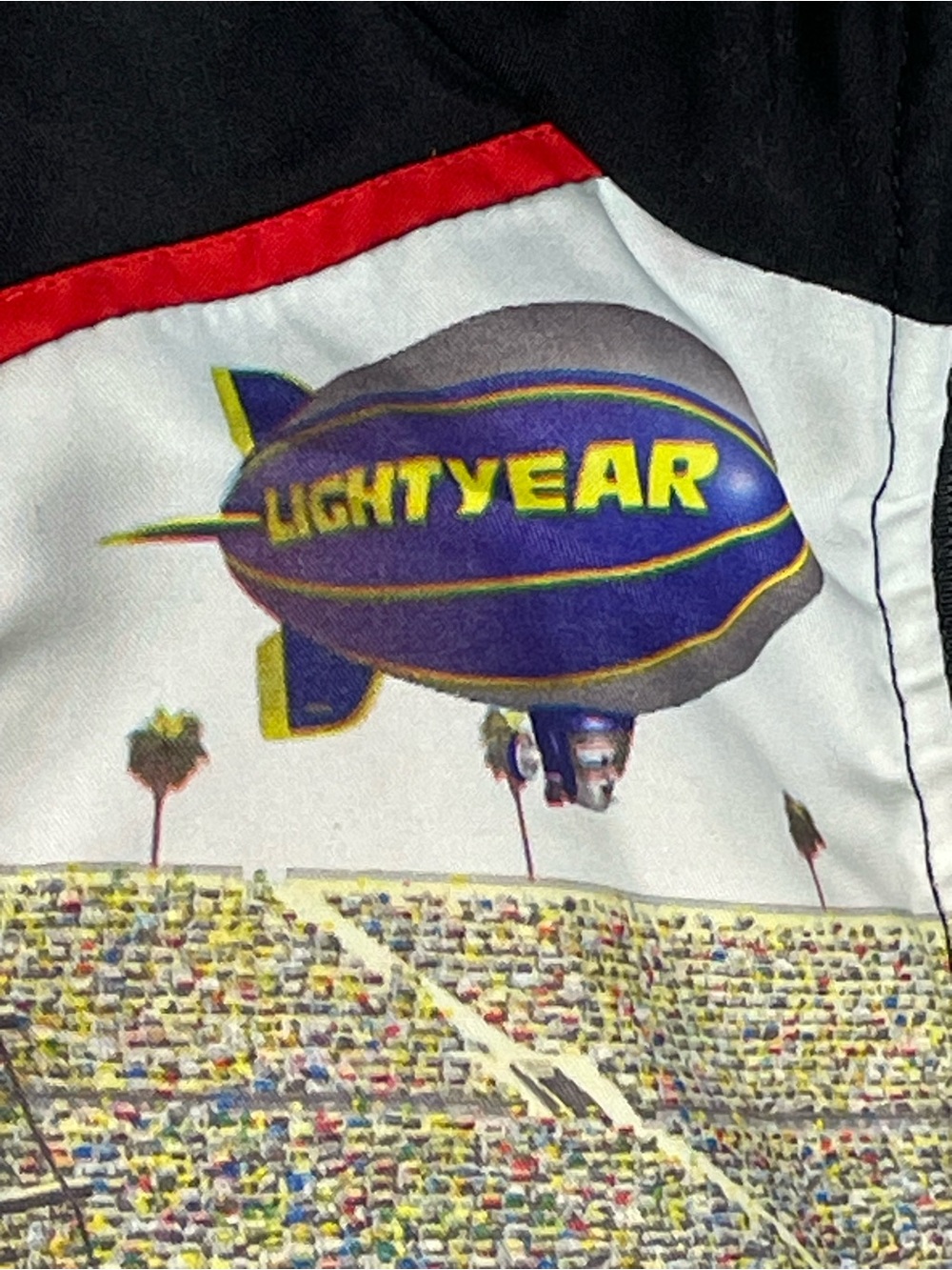 Vintage Disney Pixar Cars Piston Cup Puffer Vest Size 12 Months - Picture 4 of 16